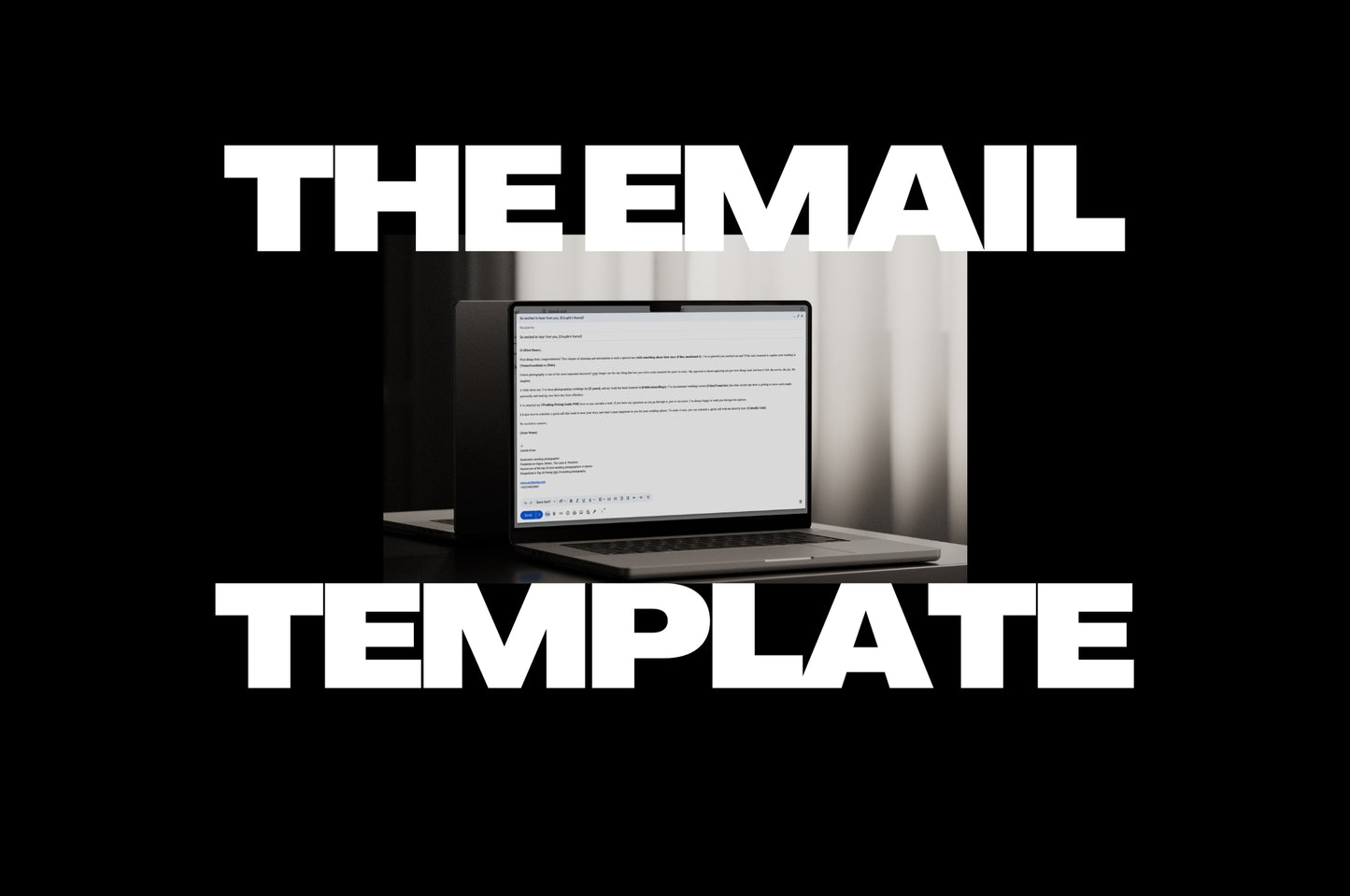 The Wedding Email Workflow